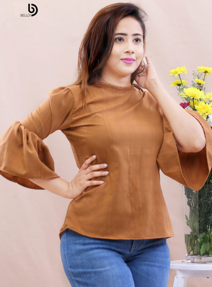 FRILL SLEEVE TOP