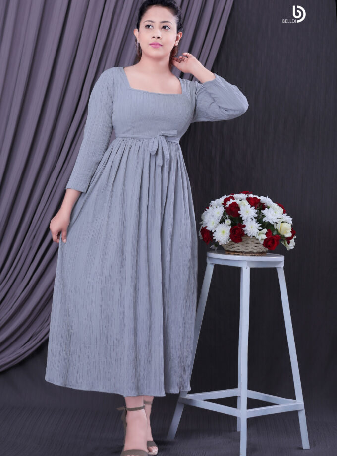 LONG SLEEVE LONG DRESS