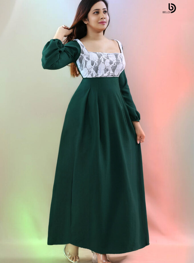 LONG SLEEVE LONG DRESS