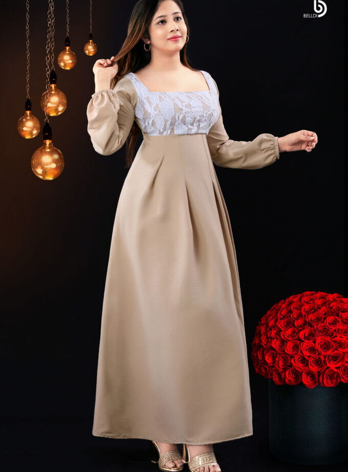LONG SLEEVE LONG DRESS