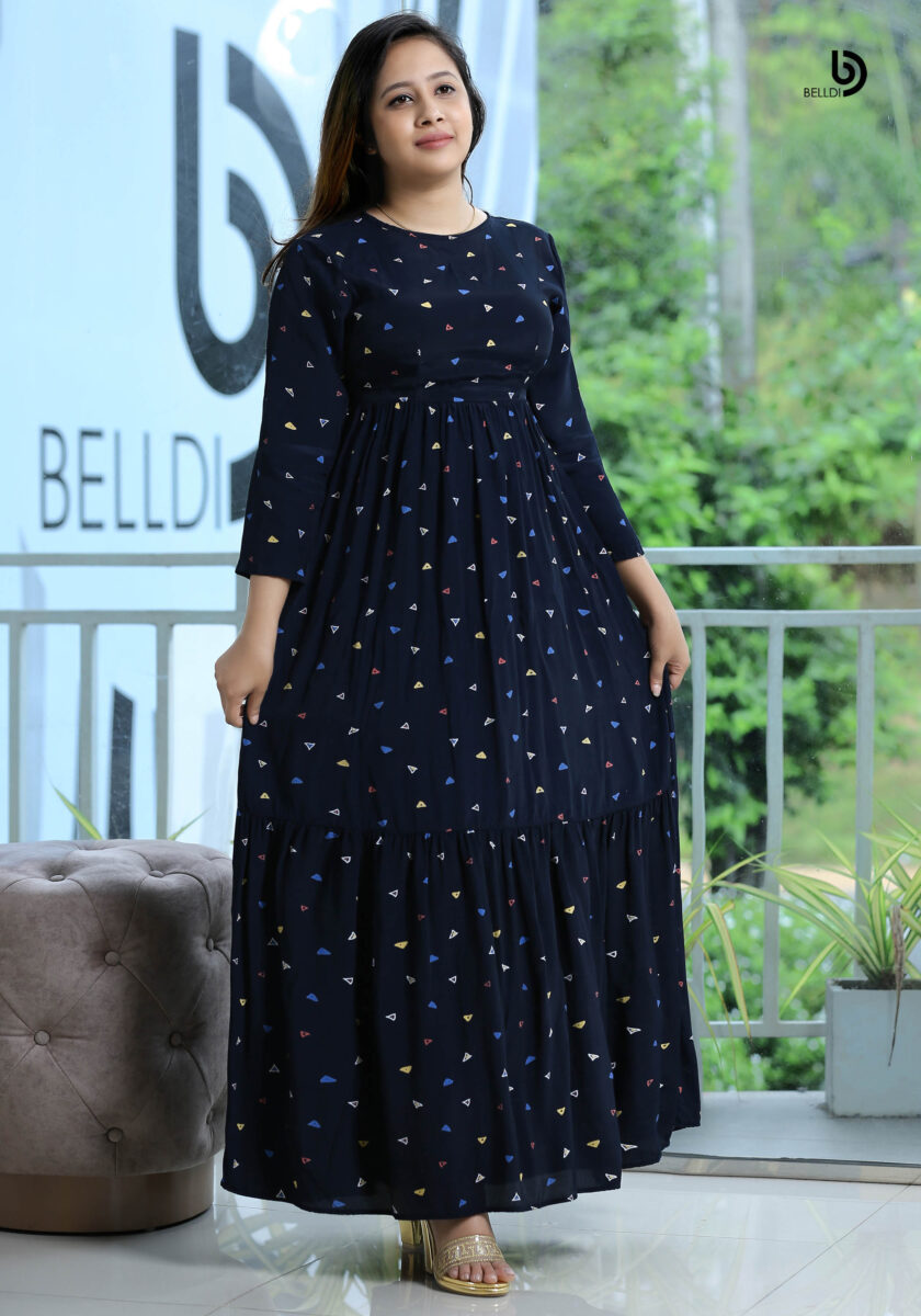 LONG SLEEVE LONG DRESS