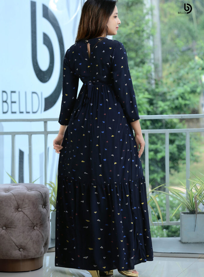 LONG SLEEVE LONG DRESS