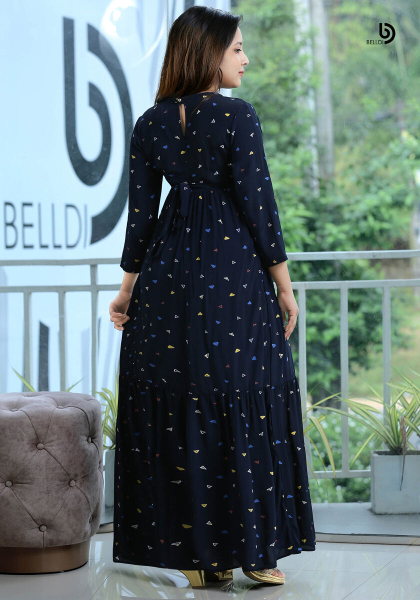LONG SLEEVE LONG DRESS - Image 2