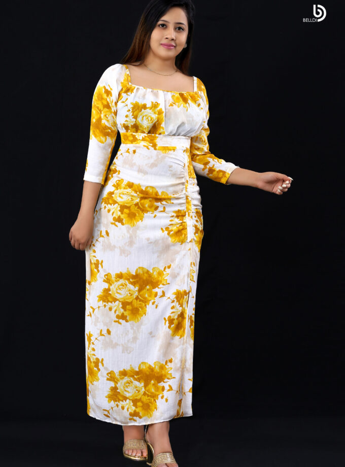 LONG SLEEVE LONG DRESS