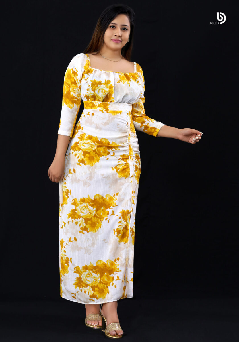 LONG SLEEVE LONG DRESS - Image 2