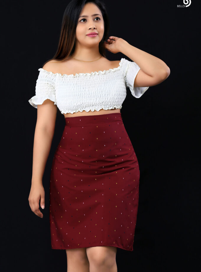HIGH WAIST SKIRT