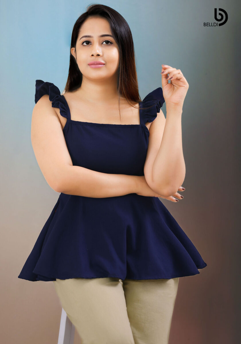 DOUBLE SIDE FRILL TOP - Image 2