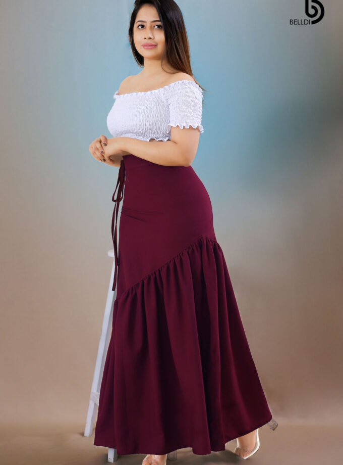 HIGH WAIST LONG SKIRT