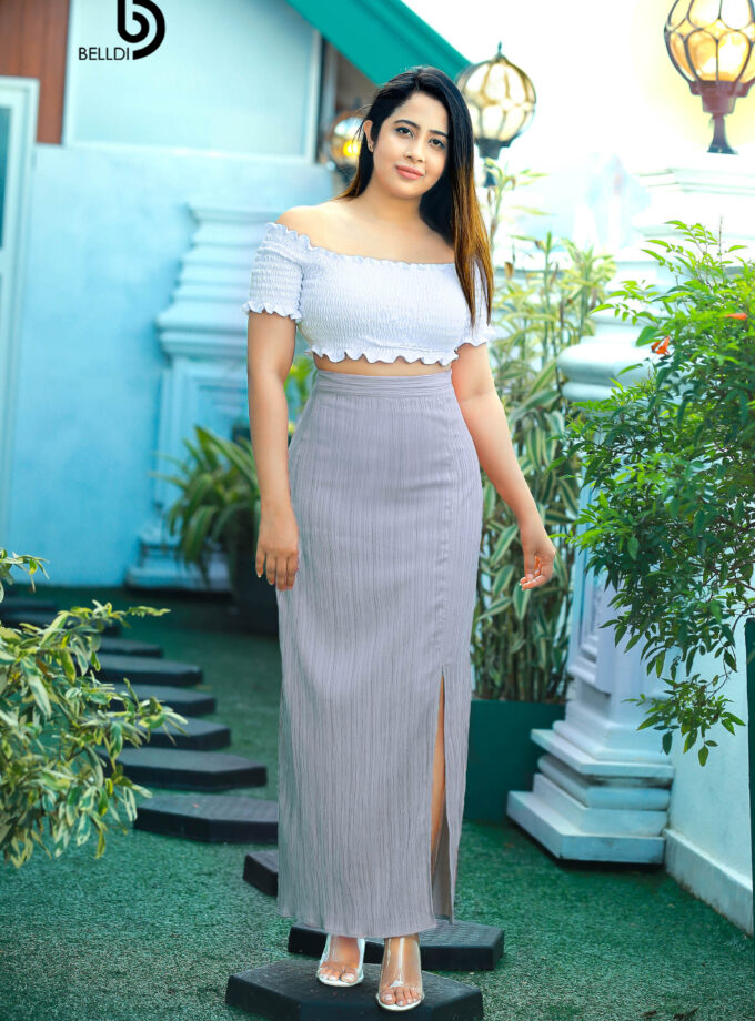 HIGH WAIST SKIRT