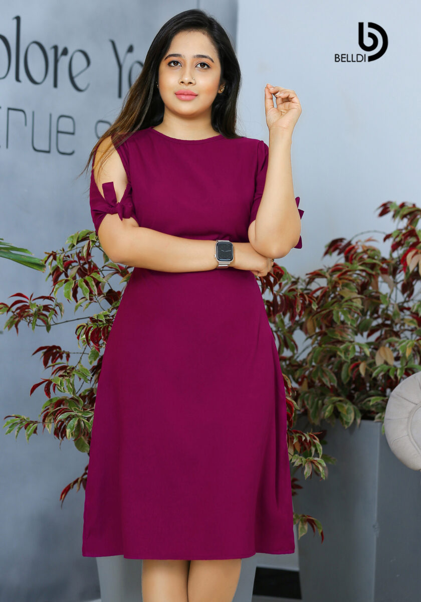 SHORT SLEEVE SHORT DRESS - Image 2