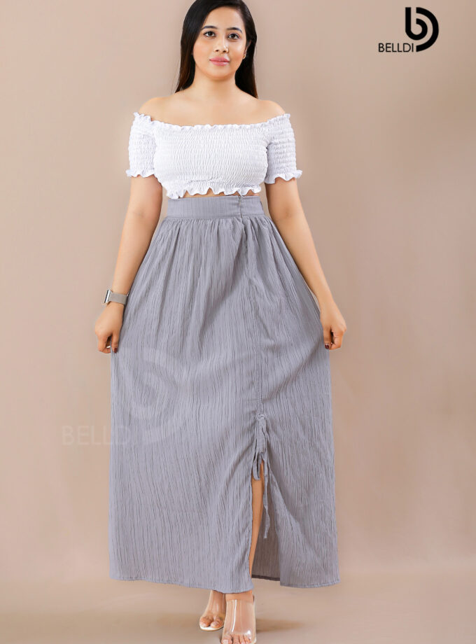 HIGH WAIST LONG SKIRT