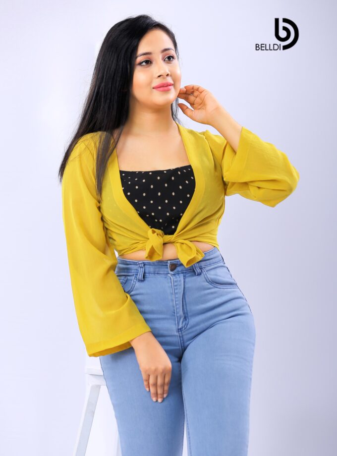 SPAGETTI STRAP CROP TOP