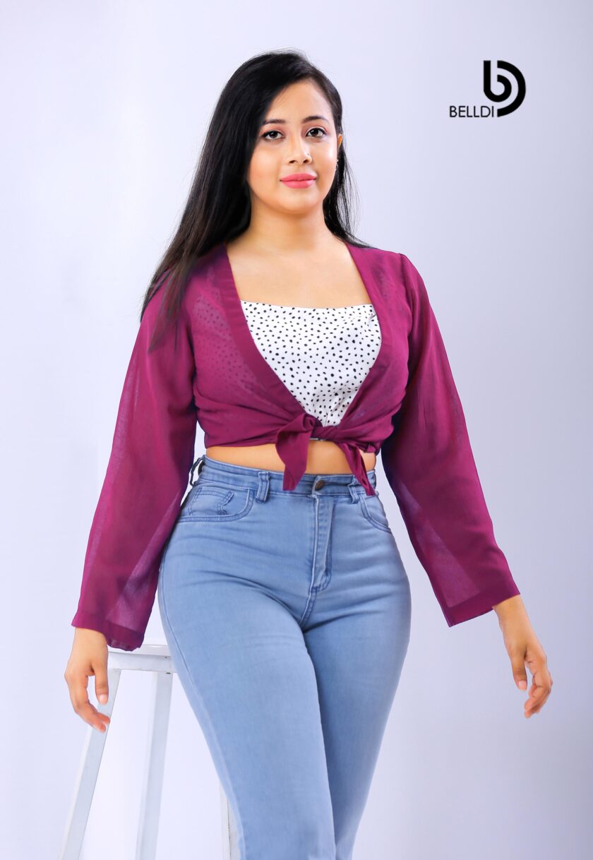 SPAGETTI STRAP CROP TOP