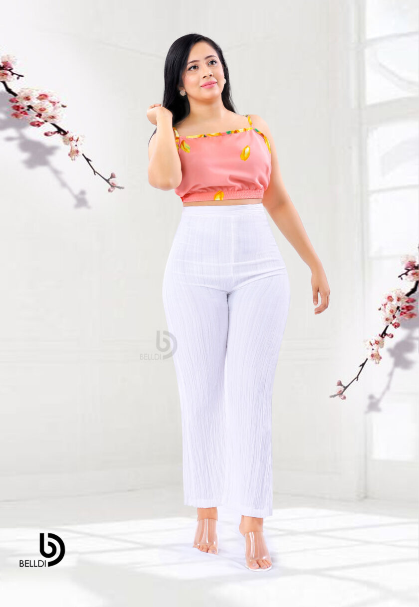 SPAGHETTI STRAP CROP TOP - Image 2