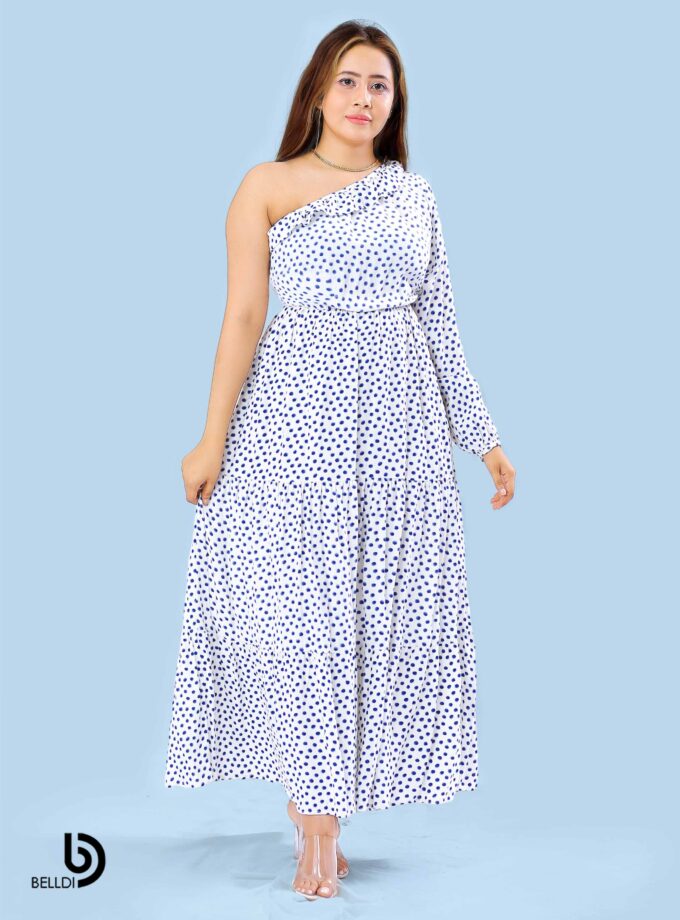 ONE SHOULDER LONG DRESS