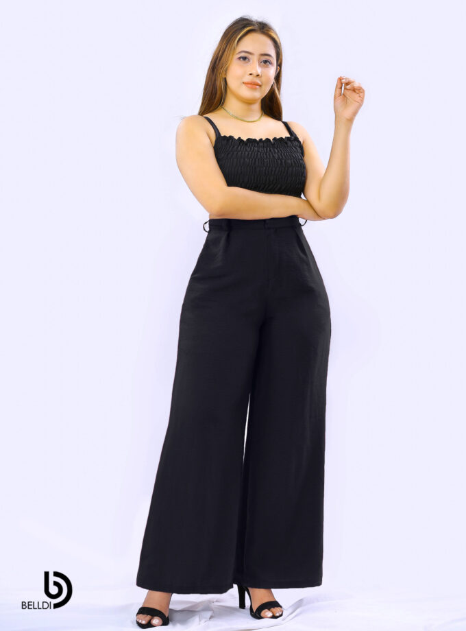 HIGH WAIST BLACK PANT