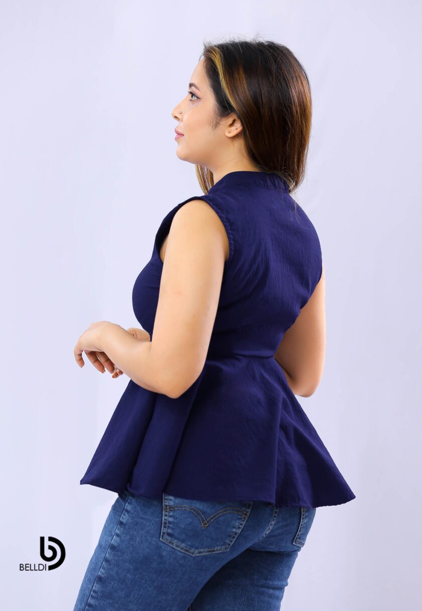 FRONT BUTTON OPEN BLOUSE - Image 2