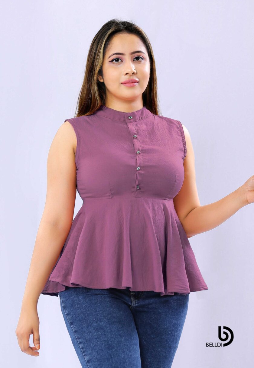 FRONT BUTTON OPEN BLOUSE - Image 2