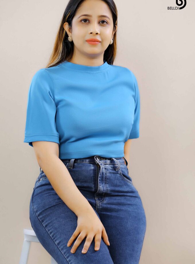 SKY BLUE T-SHIRT