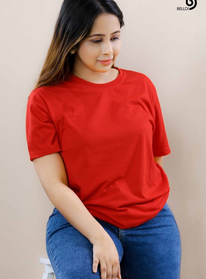 SHORT SLEEVEE RED SHIRT
