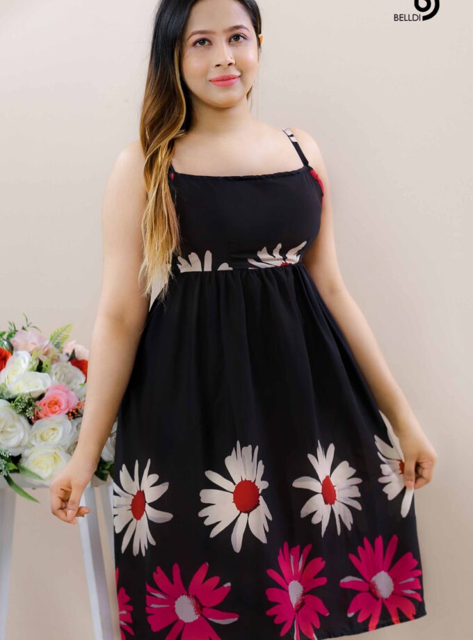LONG SLEEVE TOP AND SHORT FROCK
