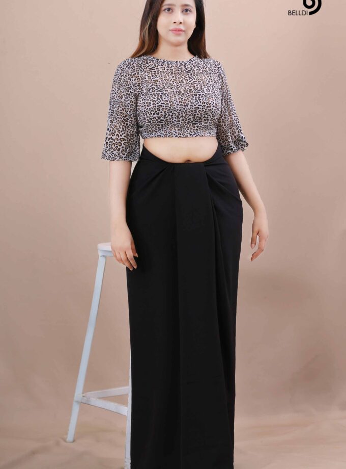 LONG SLEEVE CROP TOP