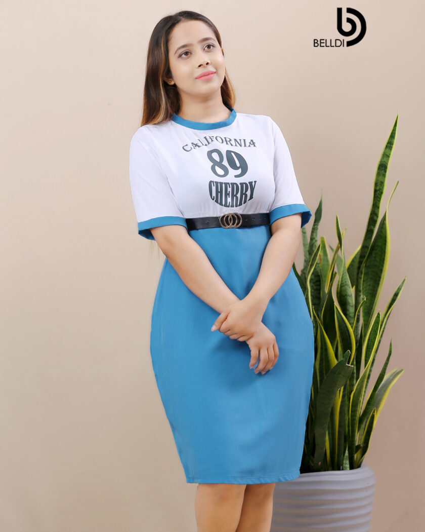 CALIFORNIA SHORT SLEEVE DRESS