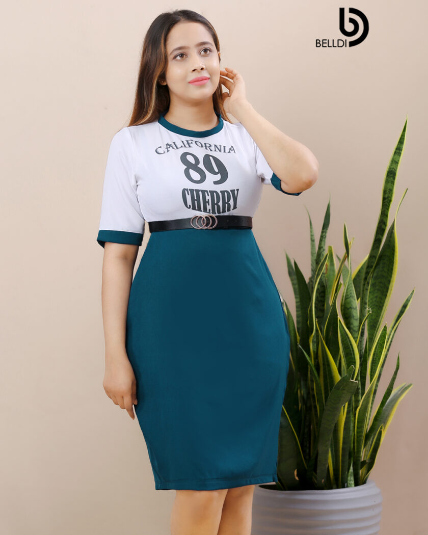 CALIFORNIA SHORT SLEEVE DRESS