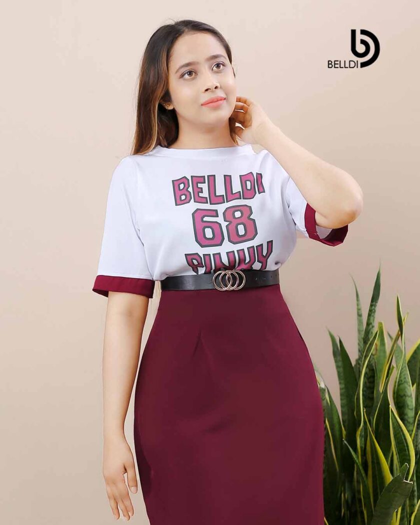 BELLDI PRINTED TOP