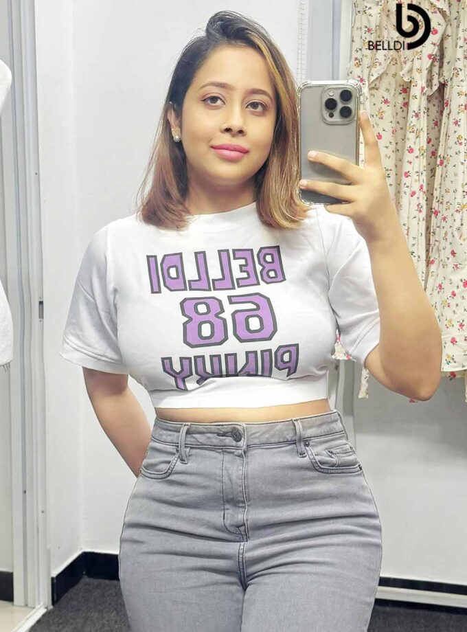 BELLDI PRINTED TOP