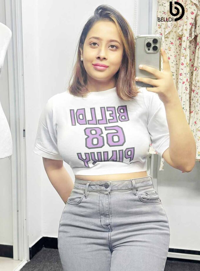 BELLDI PRINTED TOP