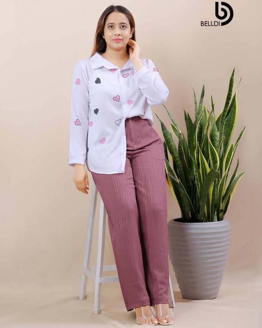 HIGH WAIST PINK PANT