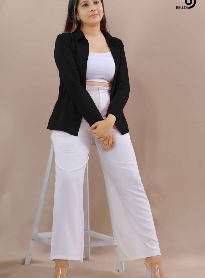 HIGH WAIST WHITE PANT