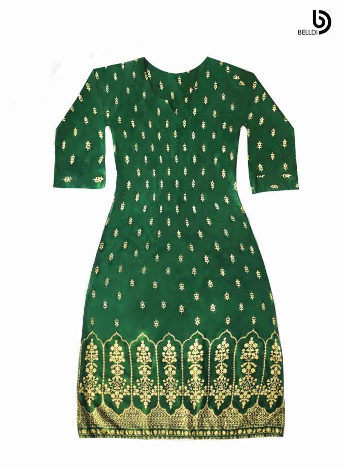 GOLD PRINTED KURUTHA TOP