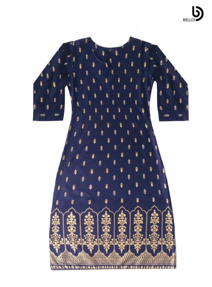 GOLD PRINTED KURUTHA TOP