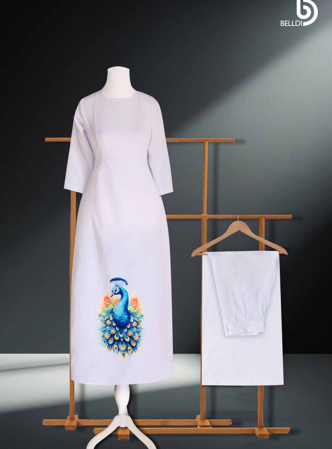 PRINTED LONG KURUTHA SET