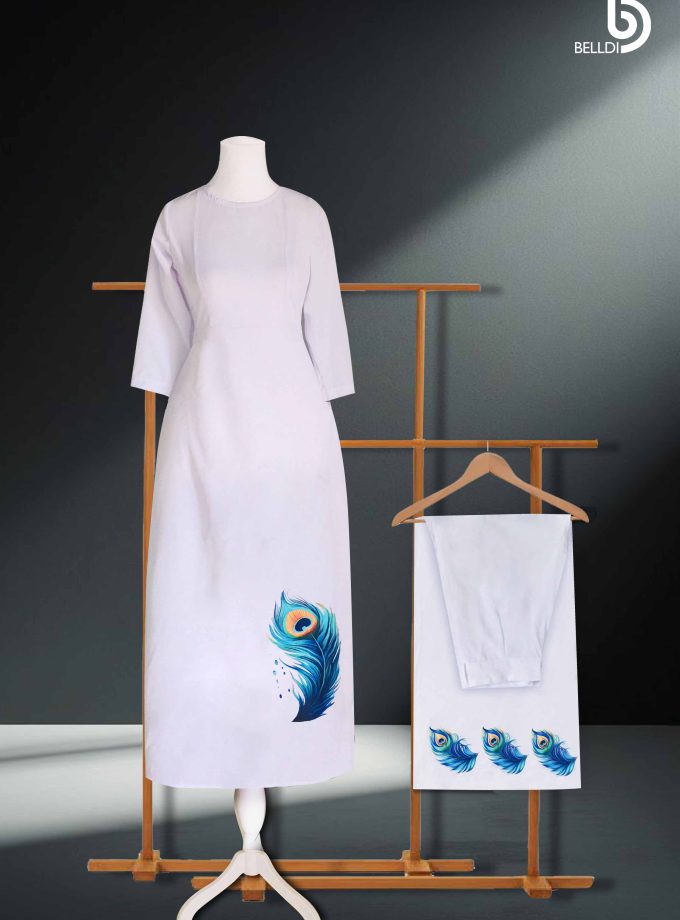 PRINTED LONG KURUTHA SET