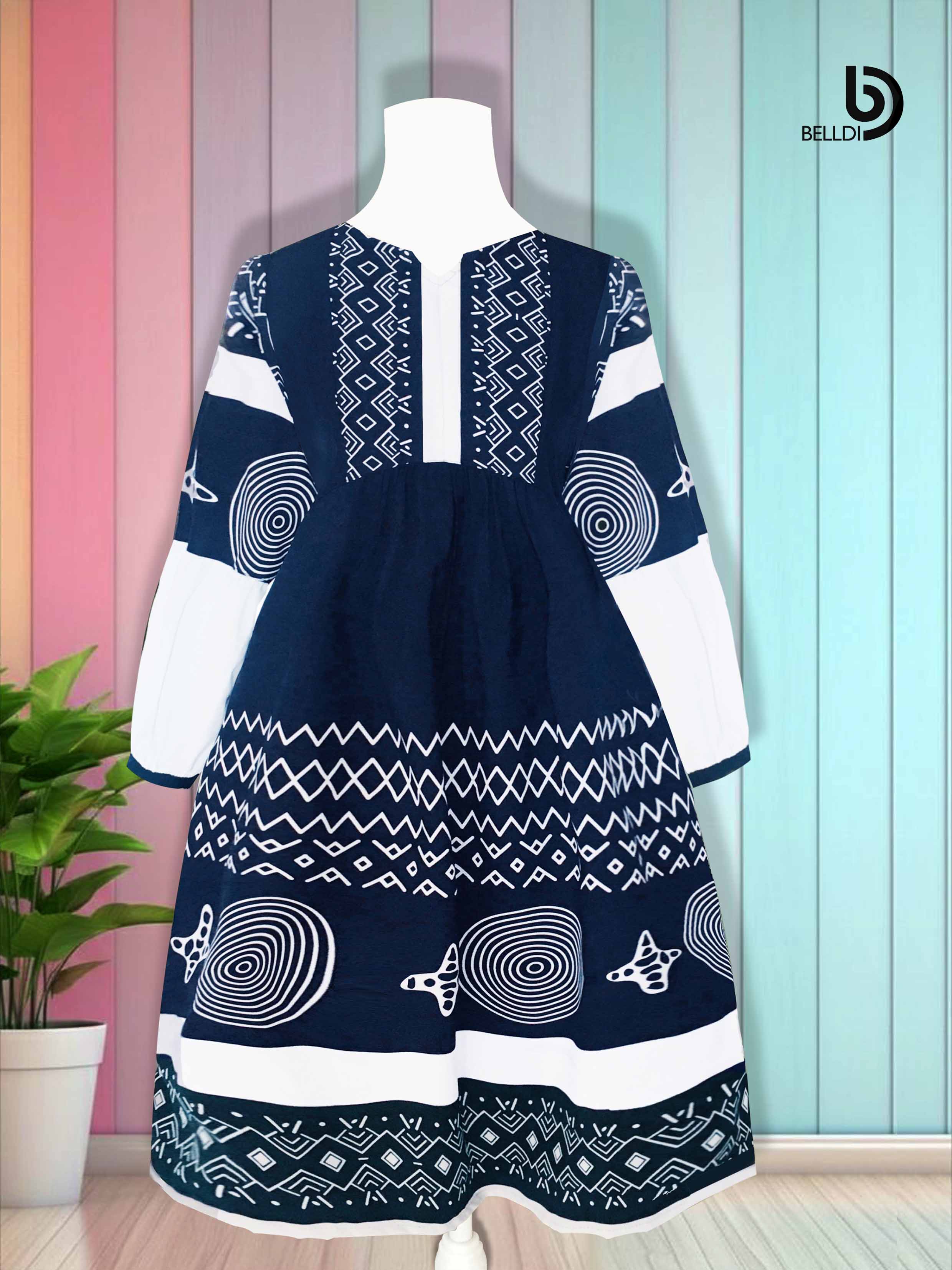 LONG SLEEVE SHORT DRESS