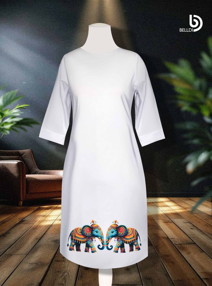 PRINTED KURUTHA TOP