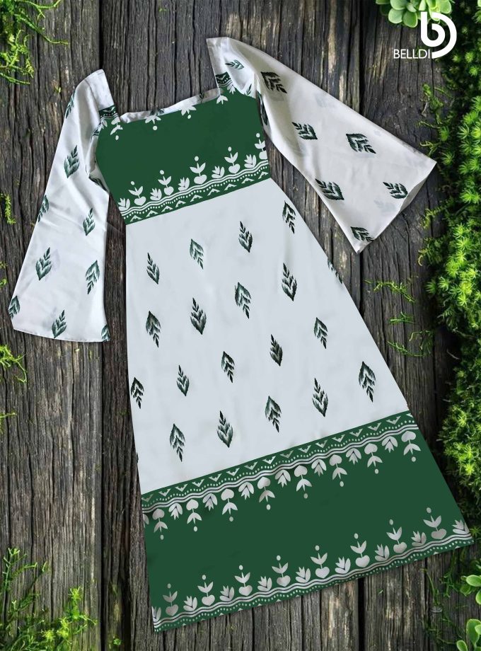 SQUARE NECK LONG SLEEVE DRESS