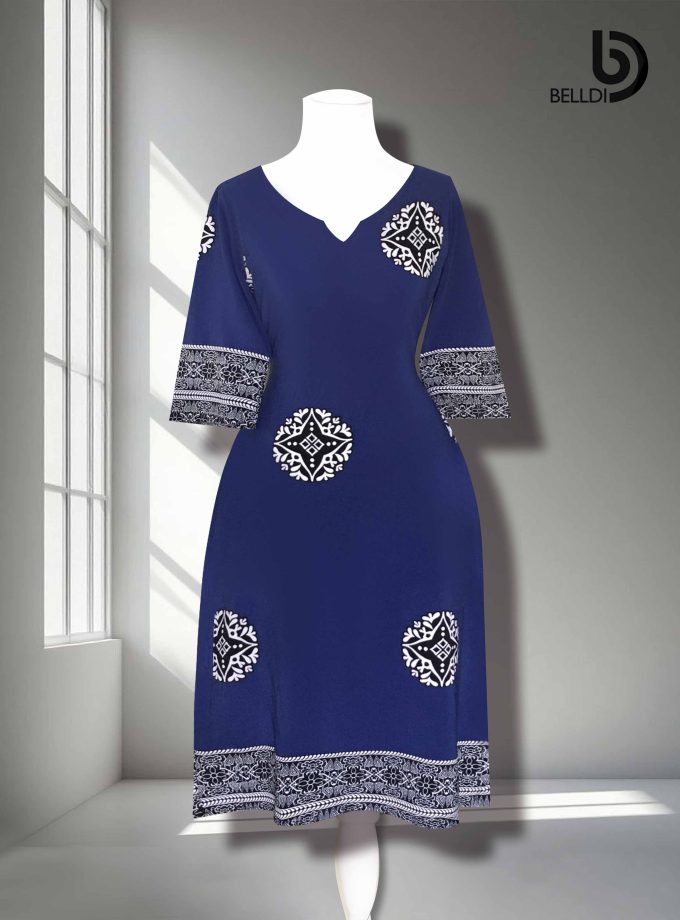 BELL SLEEVE SHORT DRESS