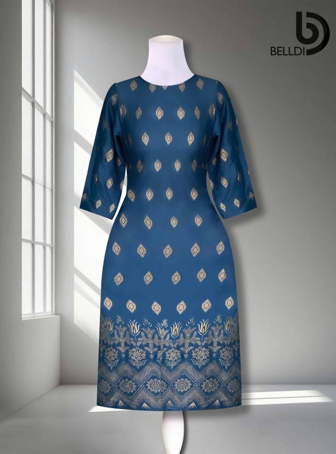 GOLD PRINTED KURUTHA TOP