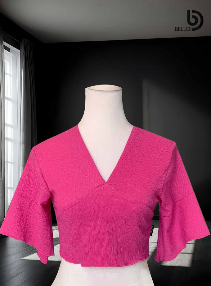 LONG SLEEVE CROP TOP