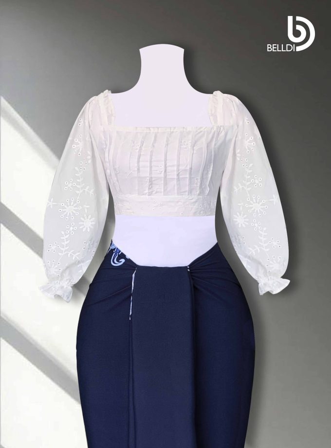 LONG SLEEVE CROP TOP