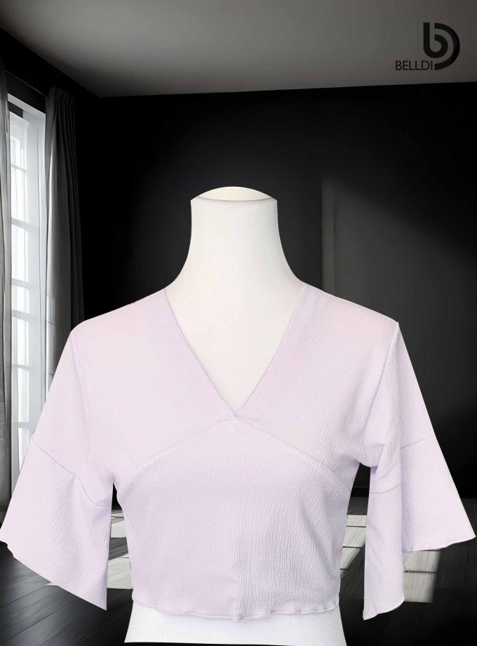 LONG SLEEVE CROP TOP