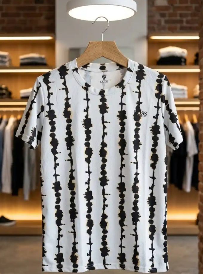 POPCORN T-SHIRT  BLACK