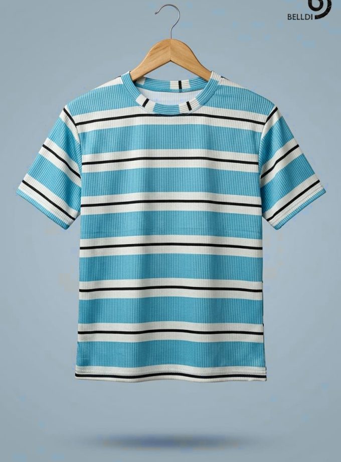 STRIPED CASUAL T-SHIRT