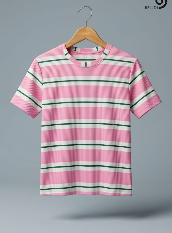 STRIPED CASUAL T-SHIRT