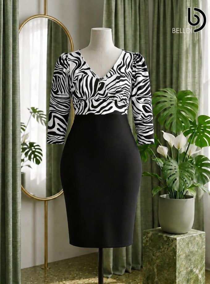 HIGH WAIST TIGHT SHORT DRESS