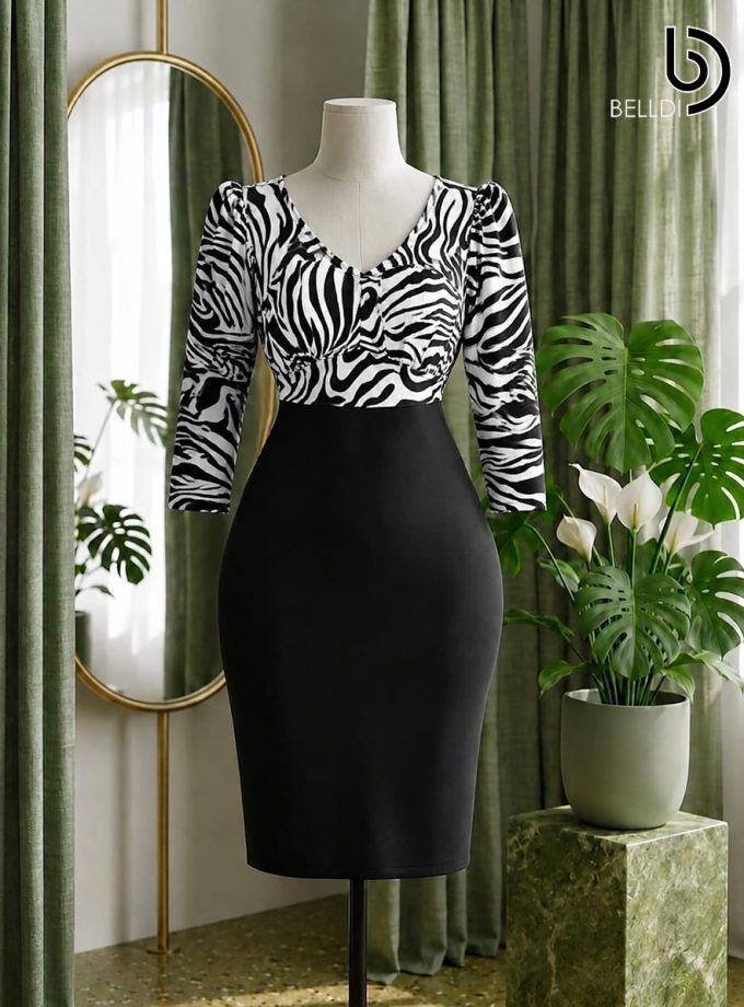 HIGH WAIST TIGHT SHORT DRESS